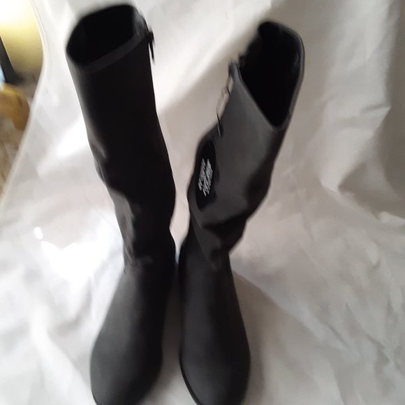 Style & C. KELIMAE SCRUNCH BOOT - MED GRAY - Picture 1 of 5